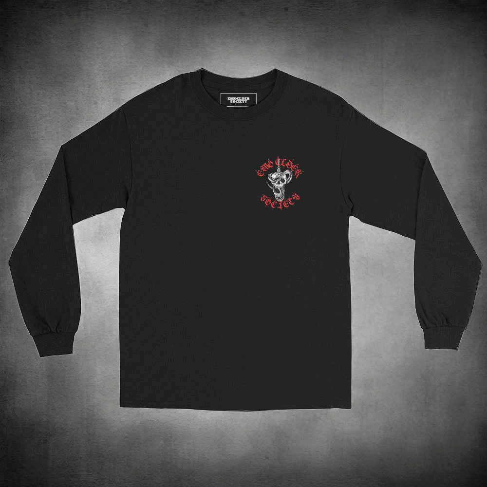 Death Web Long Sleeve Tee - Emo Elder Society