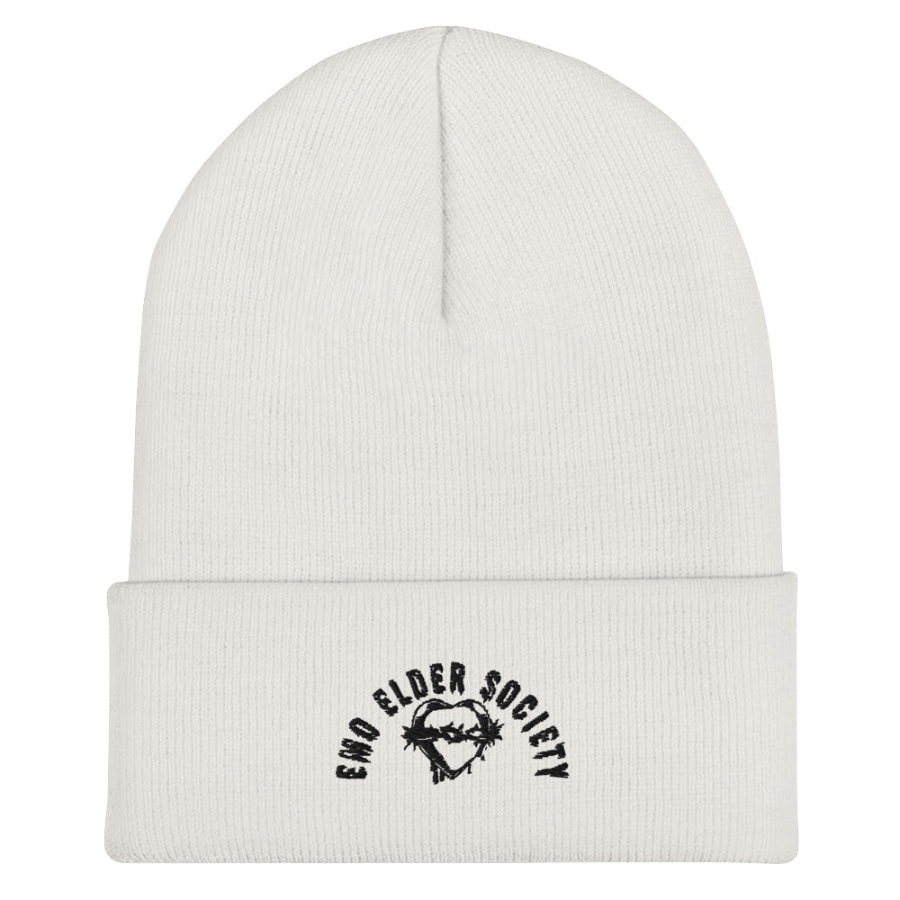 Wired Heart Cuffed Beanie - Emo Elder Society