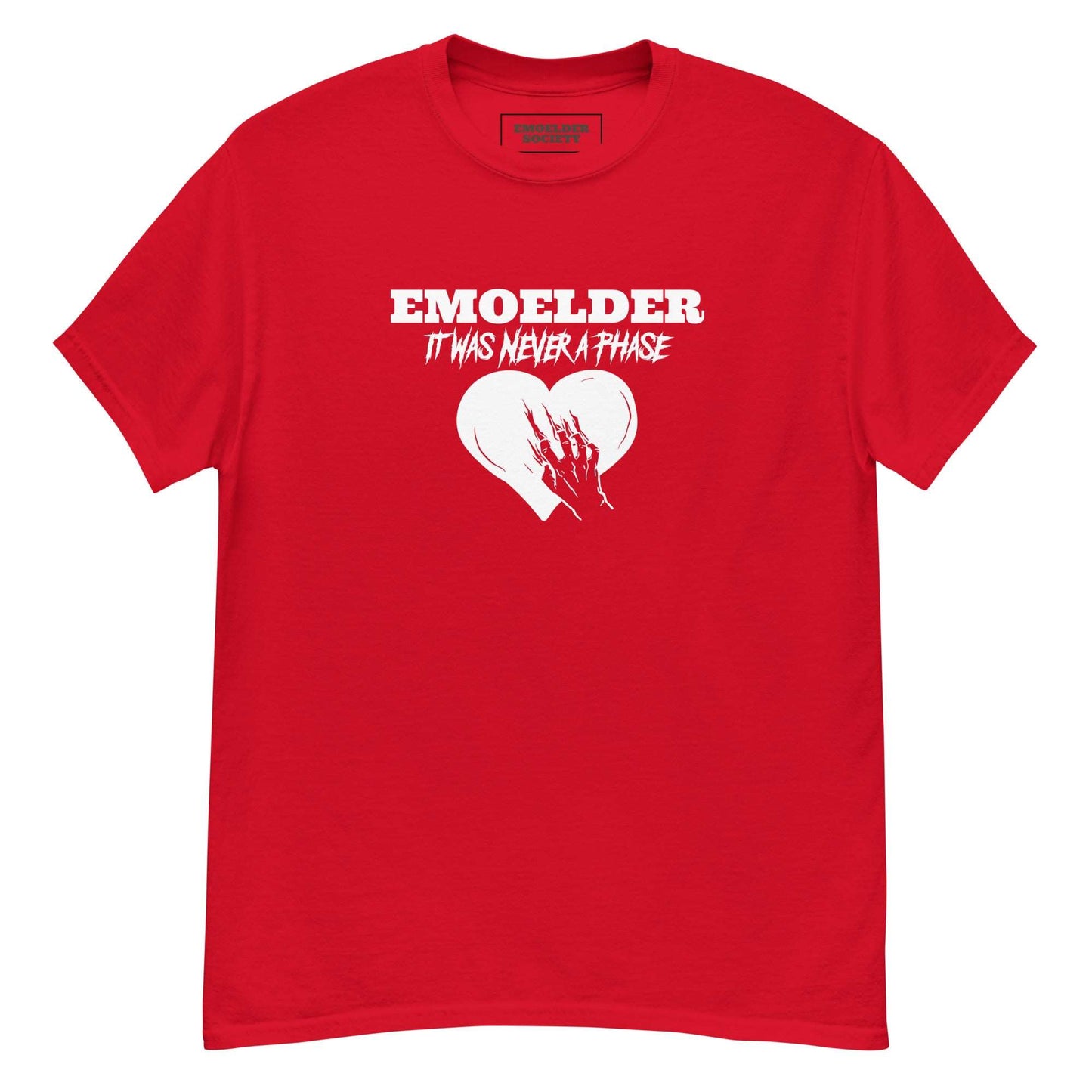 It Was Never A Phase Tee - Emo Elder Society