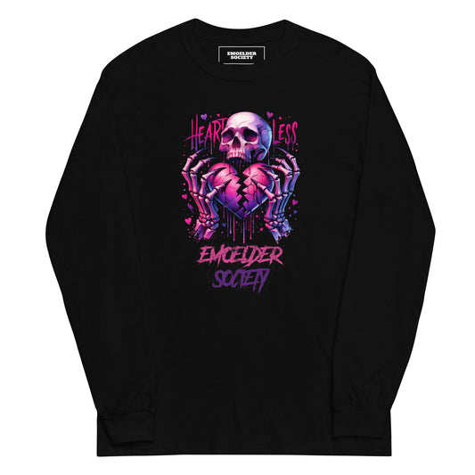 Heartless Long Sleeve Tee - Emo Elder Society
