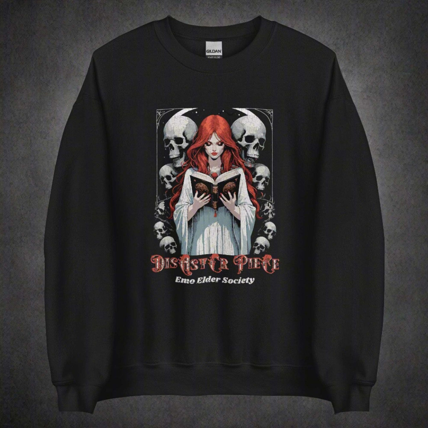 Emo elder society - disaster piece crew sweat
