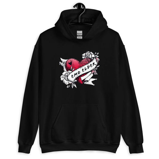 Emo Elder Unisex Hoodie - Emo Elder Society