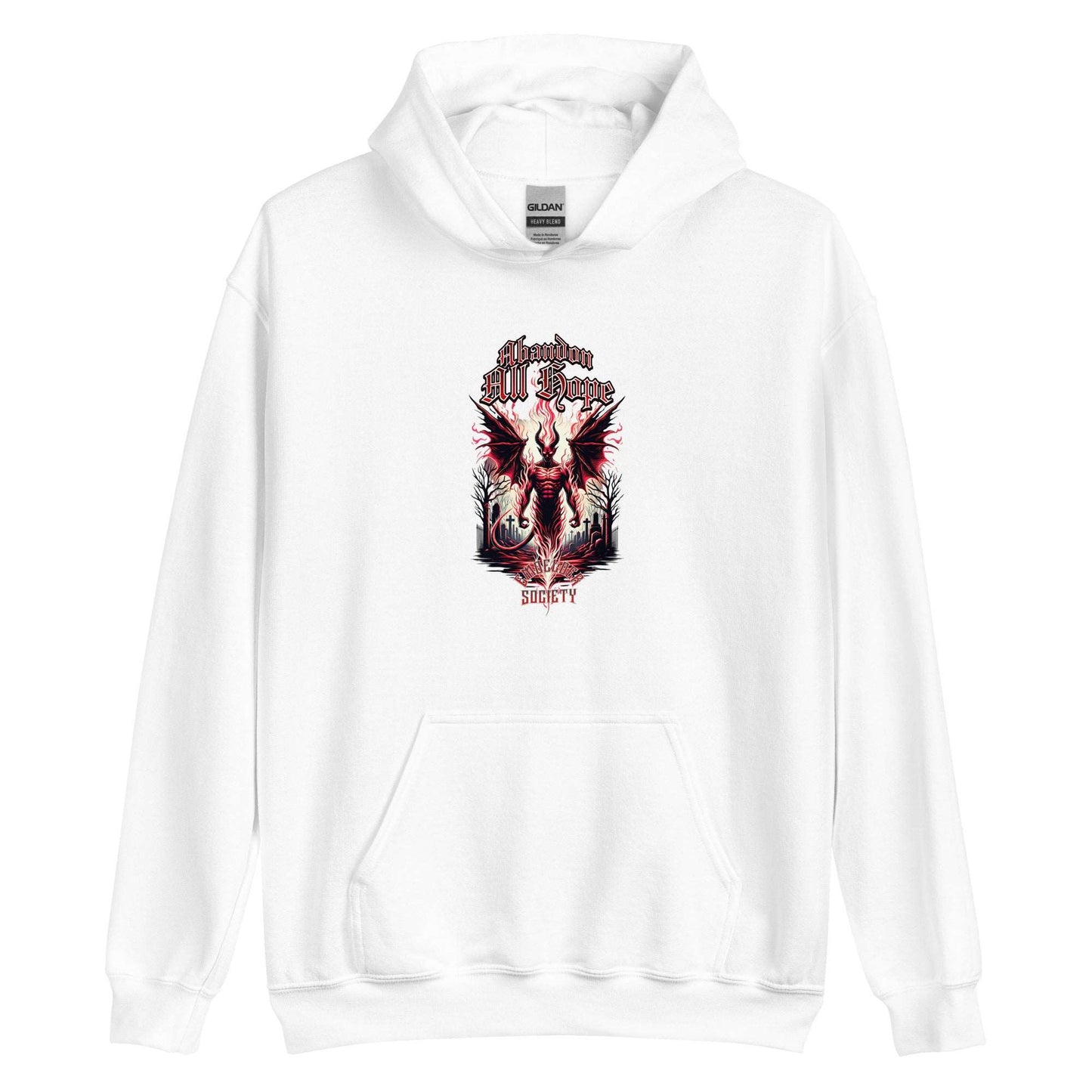 Abandon All Hope Unisex Hoodie - Emo Elder Society