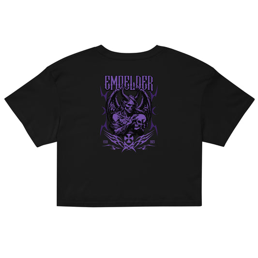 Emo Elder Society - Defiant Haze Cropped Tee