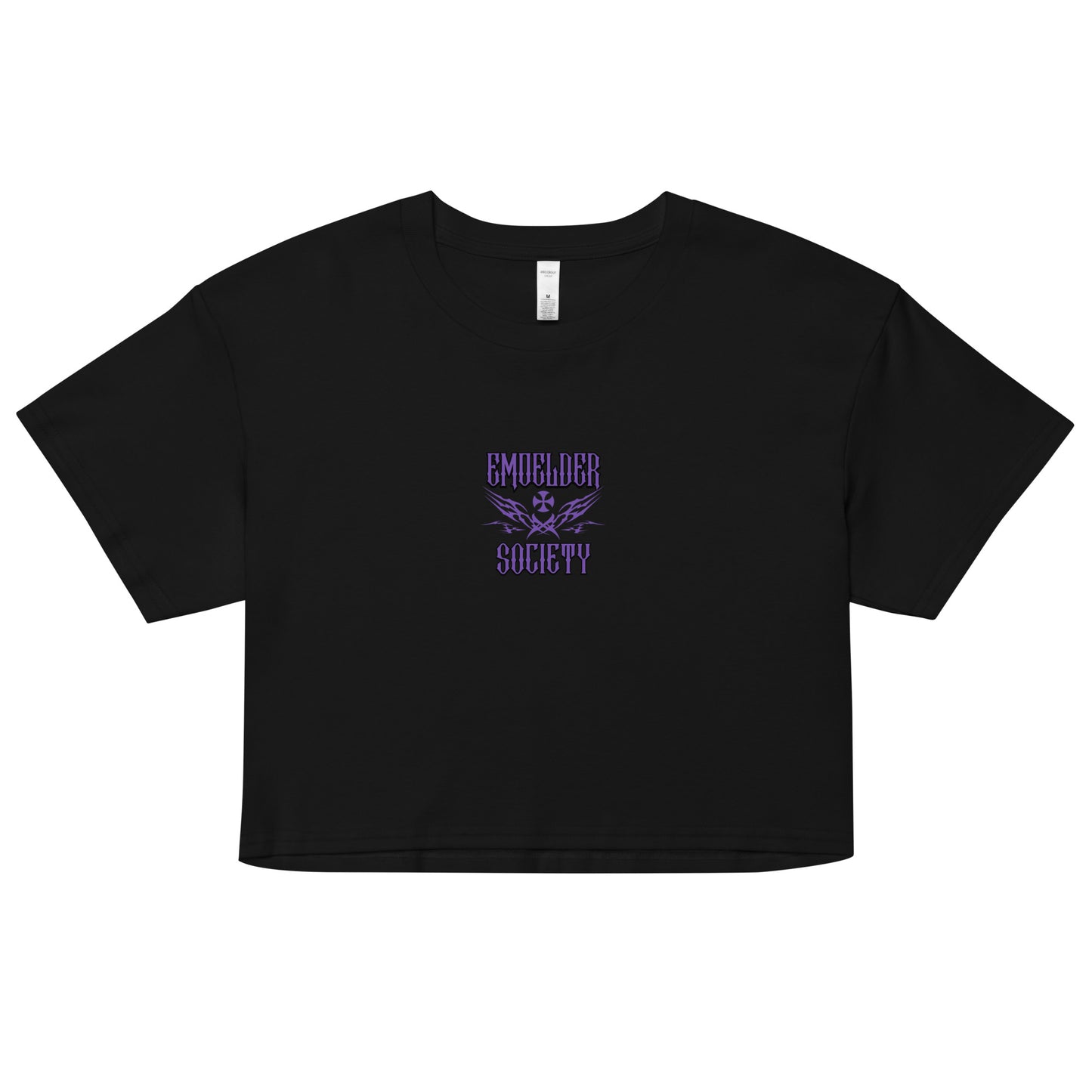 Emo Elder Society - Defiant Haze Cropped Tee