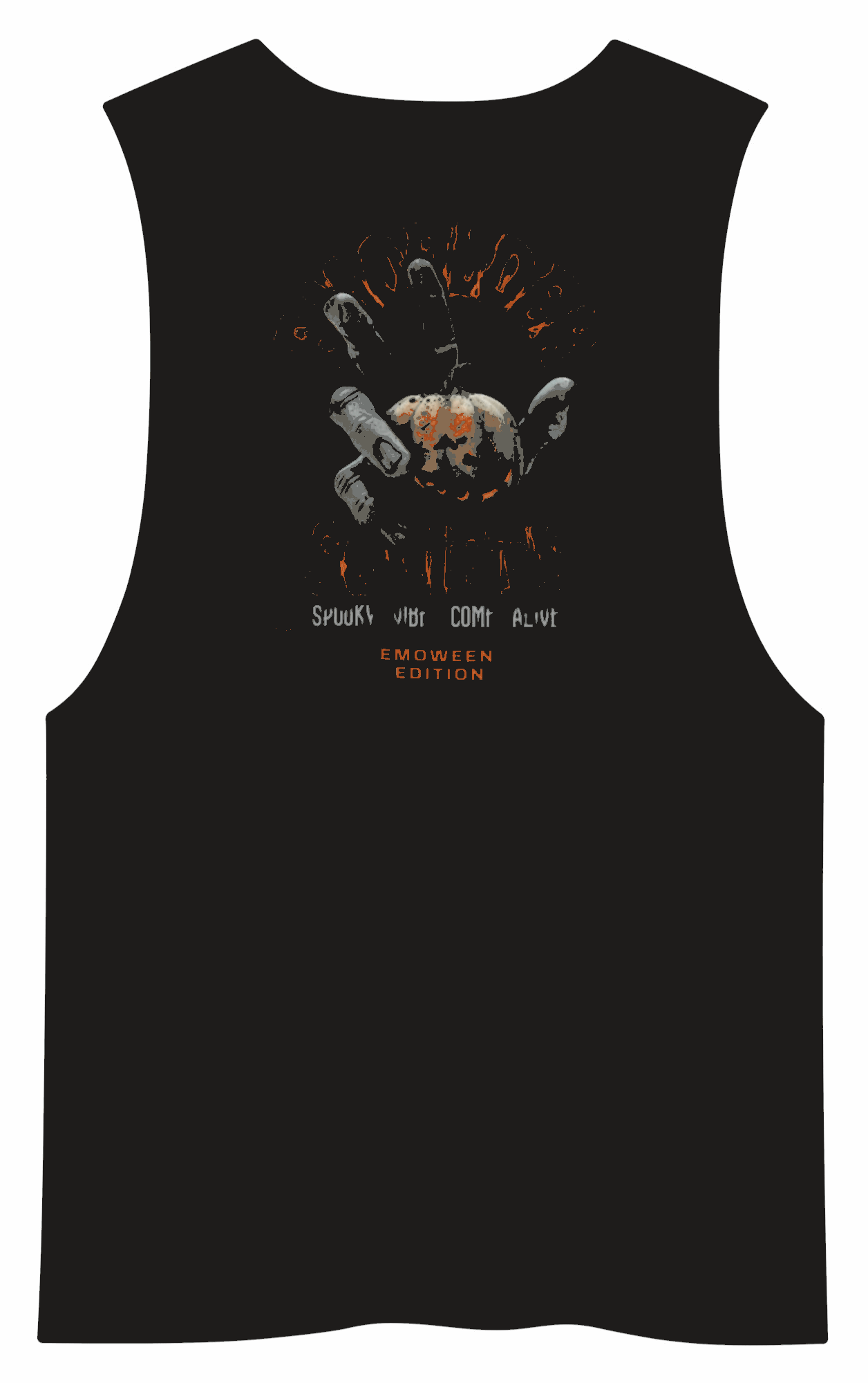 Jack’O’Lantern Unisex Tank - Emo Elder Society