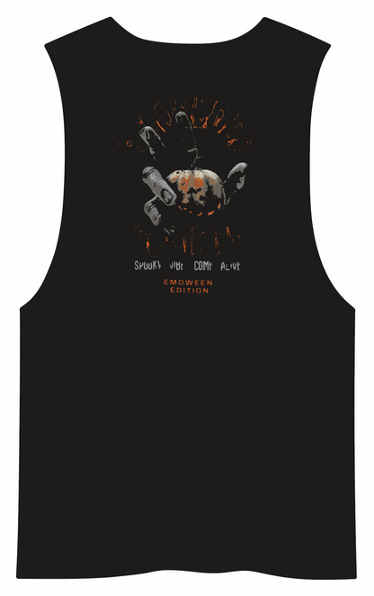 Jack’O’Lantern Unisex Tank - Emo Elder Society