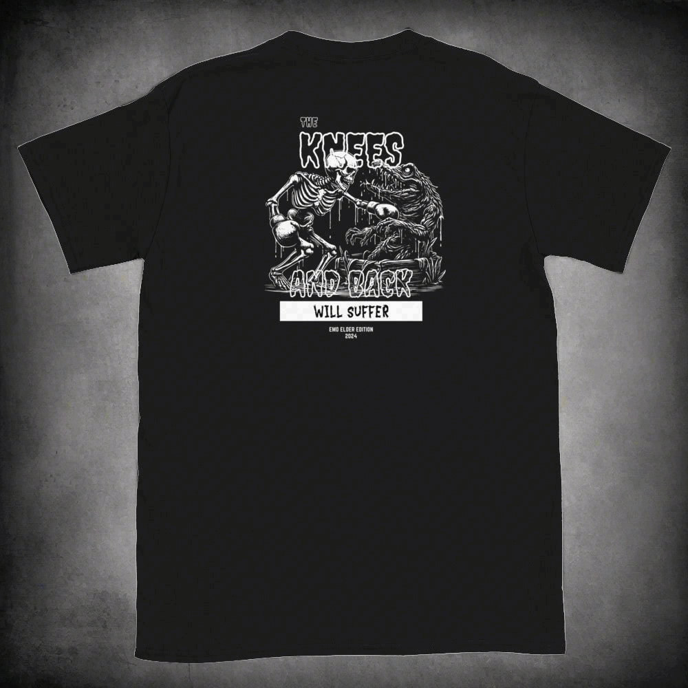 Emo Elder Society - The Knees and Back Will Suffer Tee