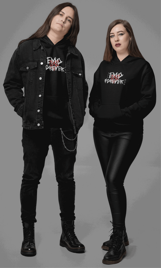 Emo Elder Society - Emo Forever Unisex Hoodie - Alt Fashion