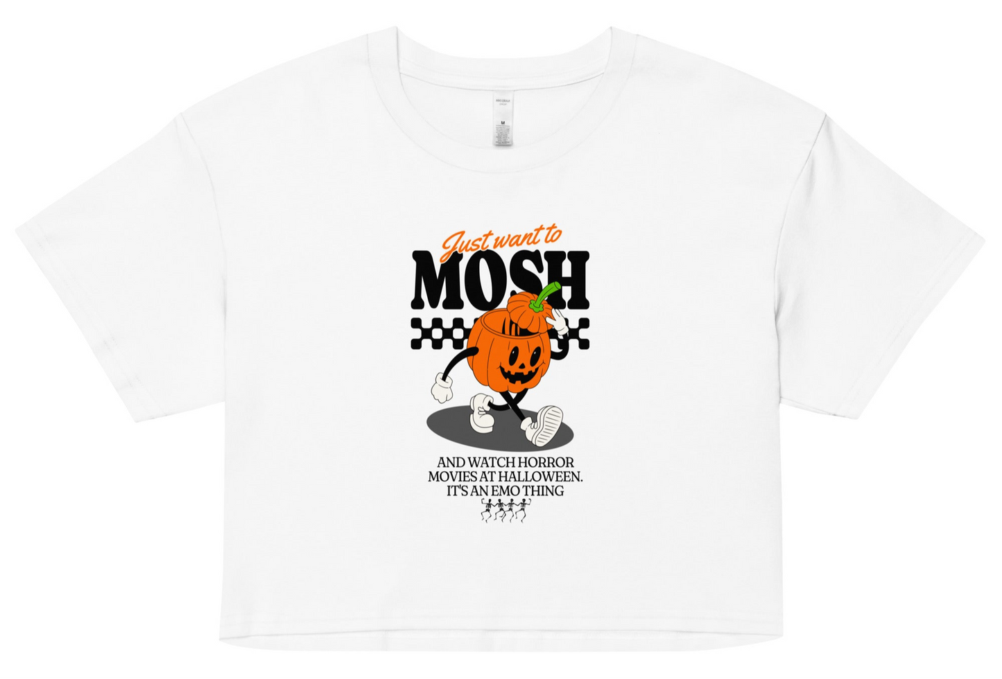 Pumpkin Mosh Women’s Crop Top