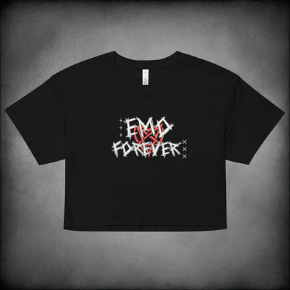 Emo Forever Crop Top - Emo Elder Society