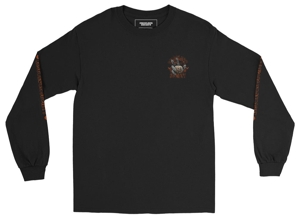 Jack’O’Lantern Unisex Long Sleeve Tee - Emo Elder Society