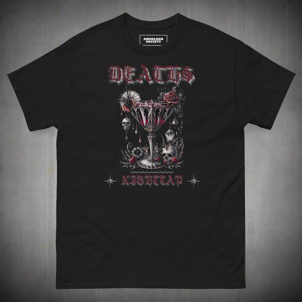 Deaths Night Cap Unisex Tee - Emo Elder Society