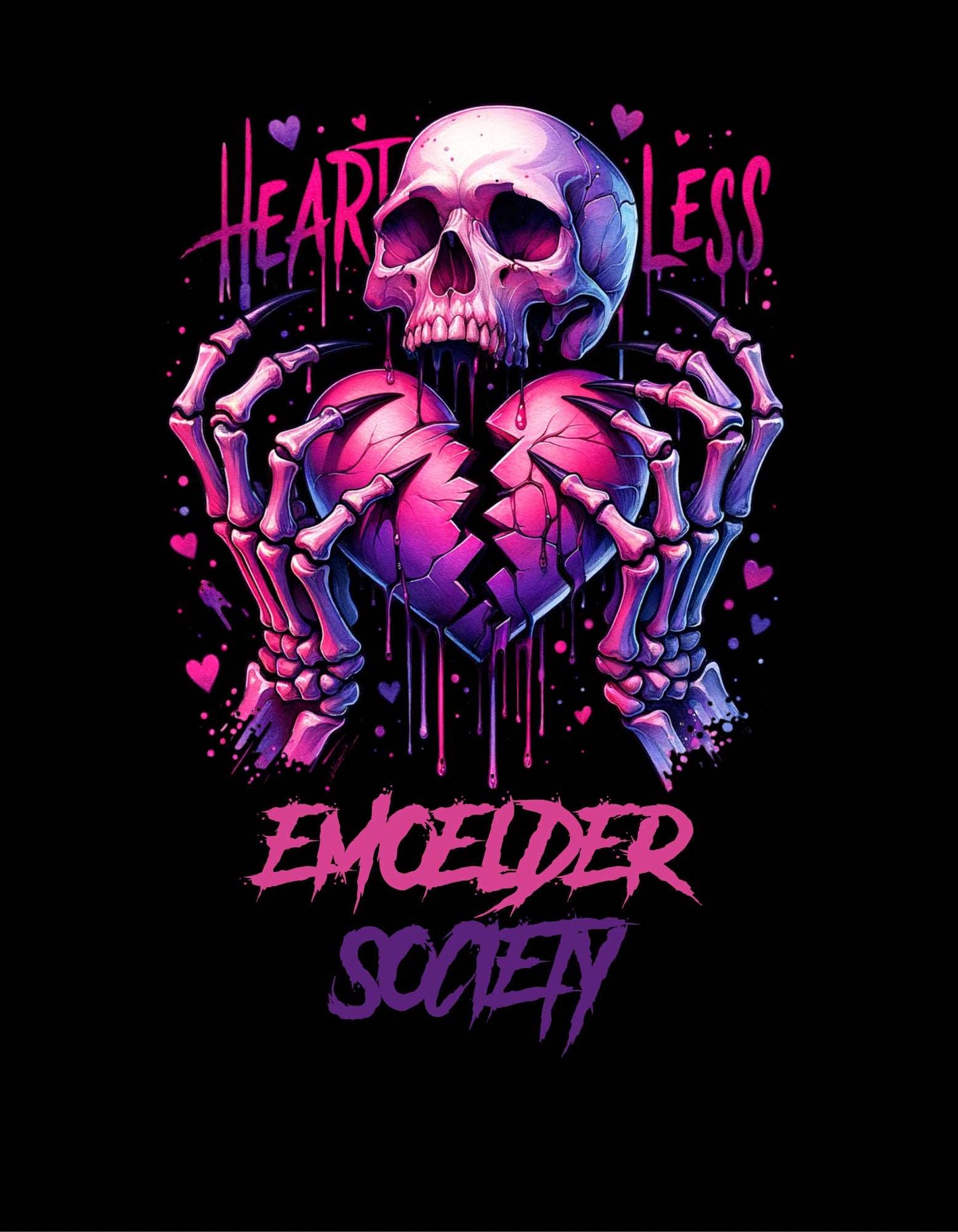 Heartless Unisex Hoodie - Emo Elder Society