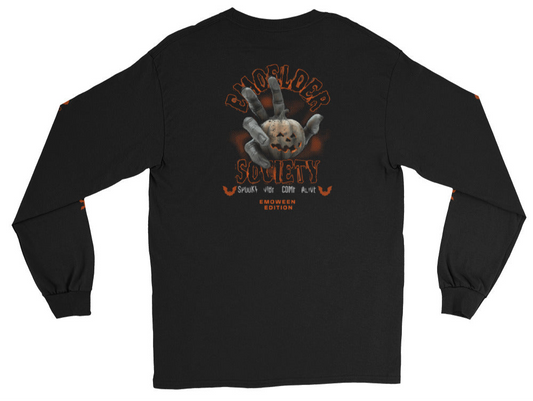 Jack’O’Lantern Unisex Long Sleeve Tee - Emo Elder Society