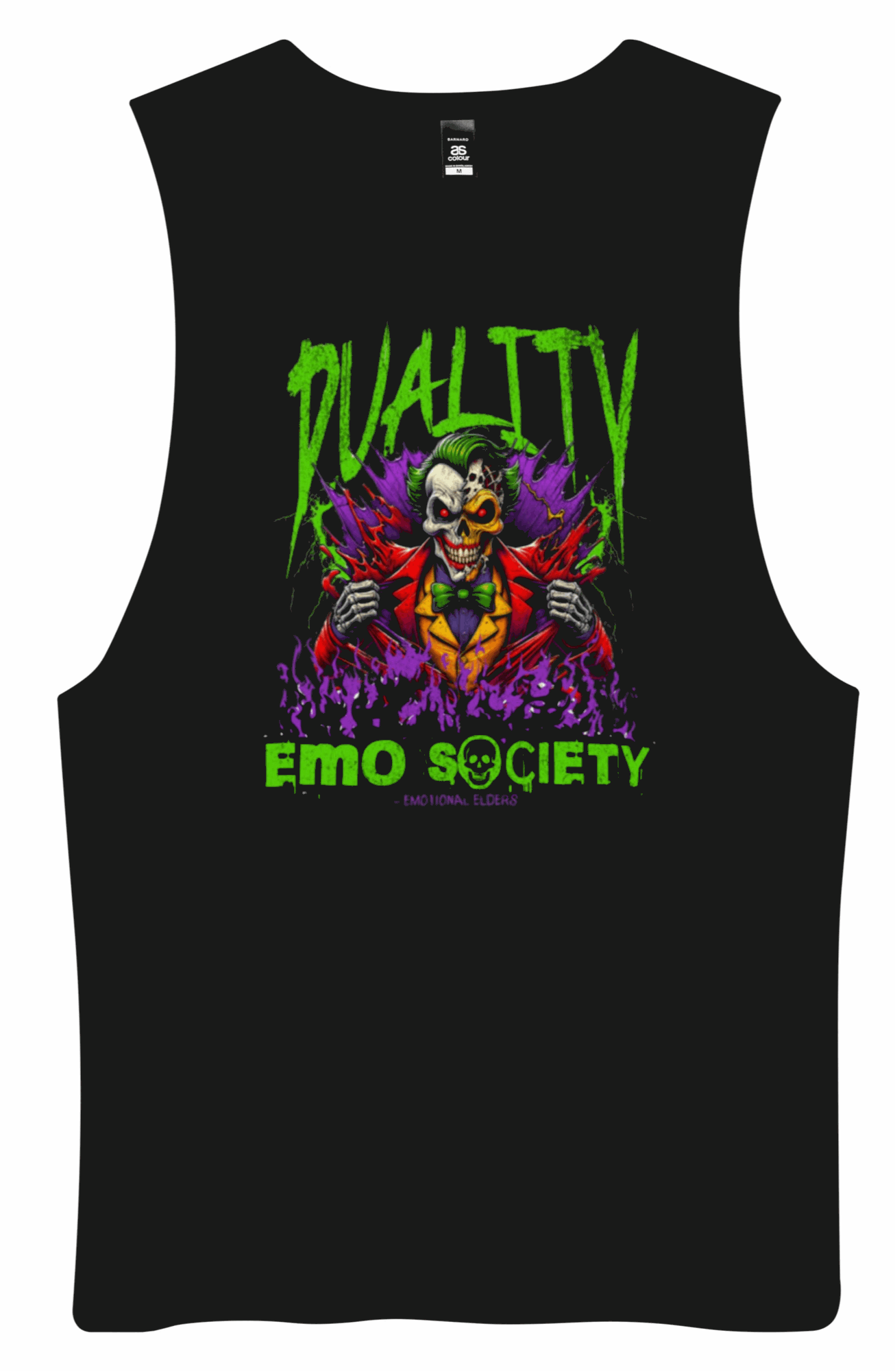 Duality Unisex Tank - Emo Elder Society