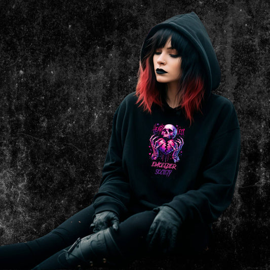 Heartless Unisex Hoodie - Emo Elder Society