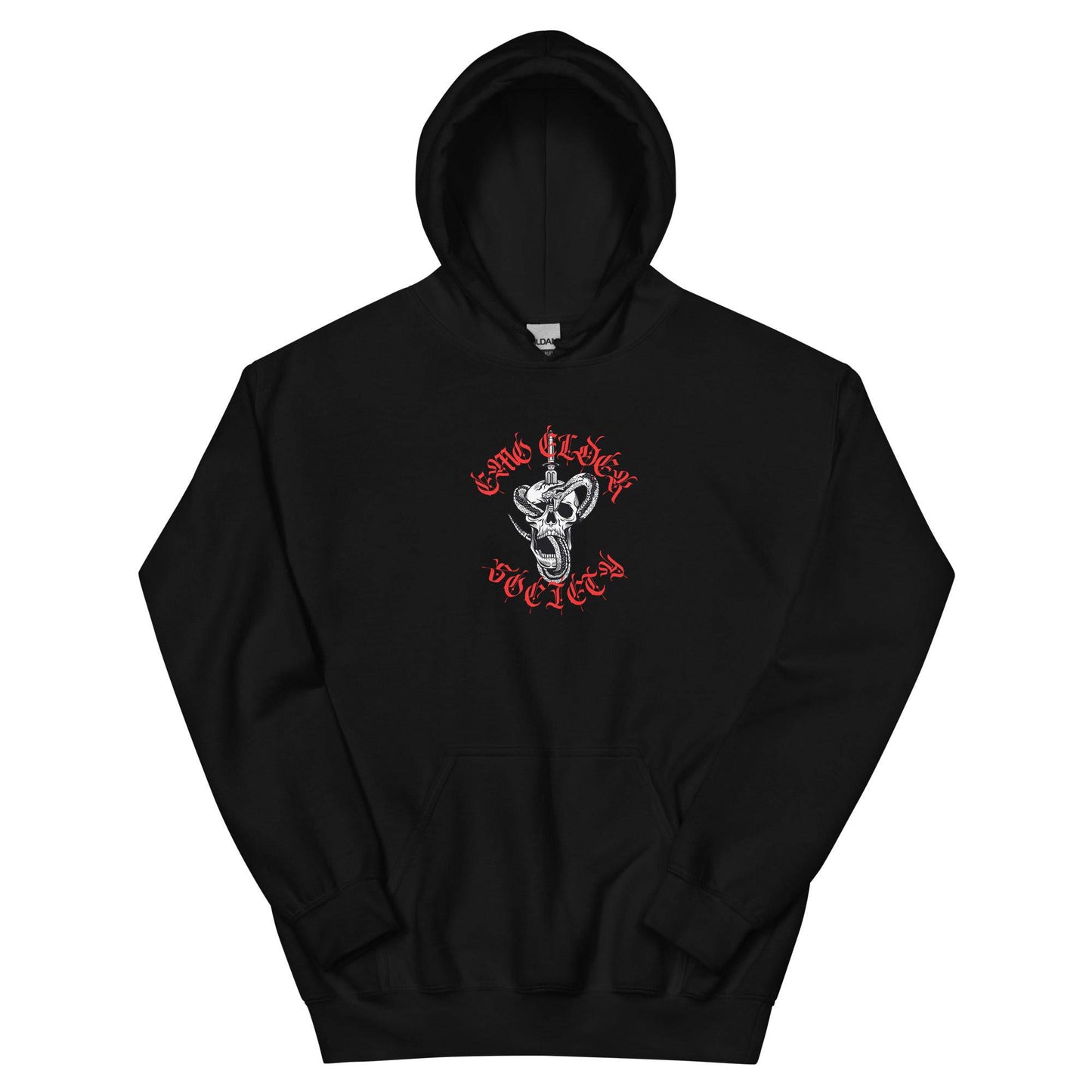 Death Web Unisex Hoodie - Emo Elder Society