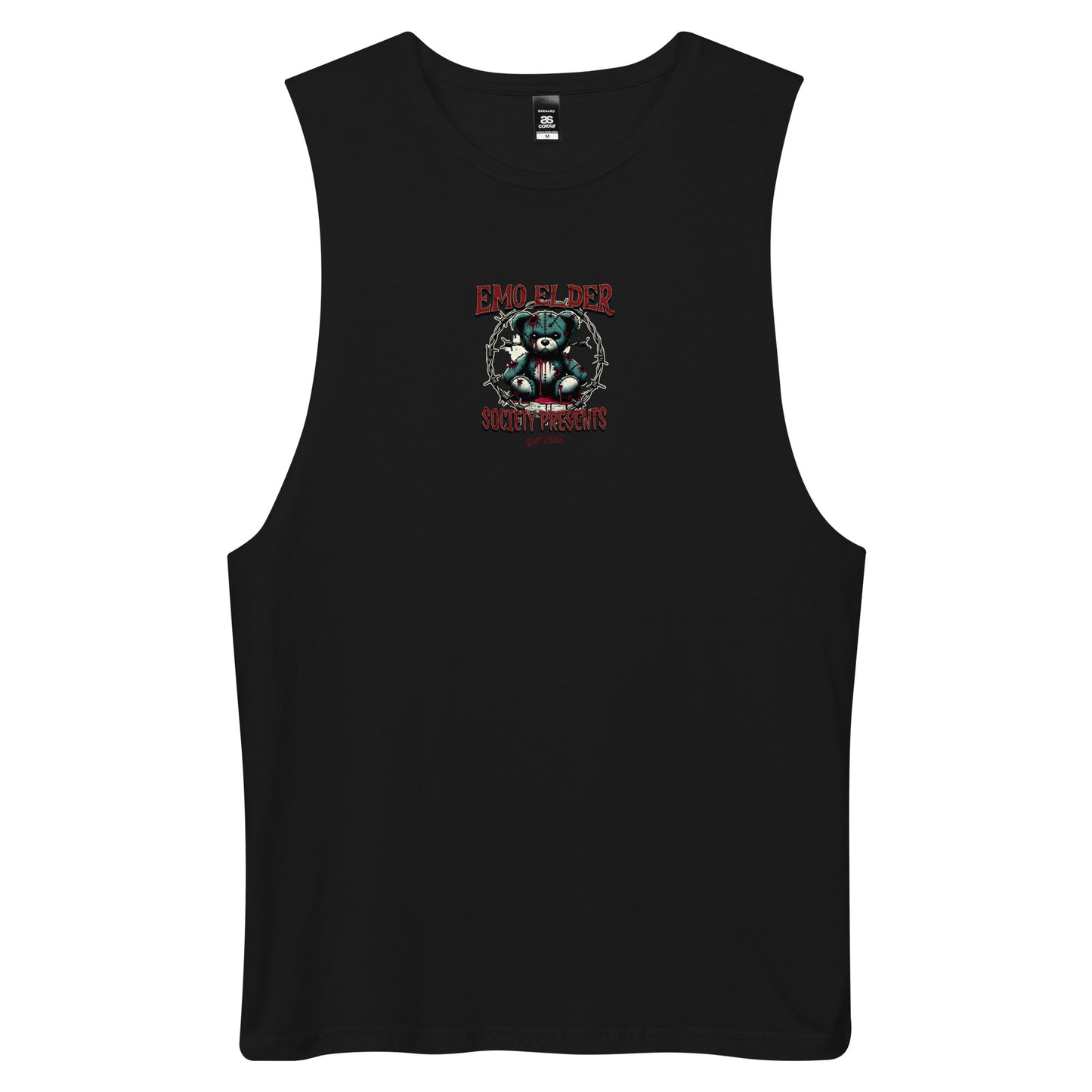 Teddy’s Haunted Halloween Unisex Tank - Emo Elder Society