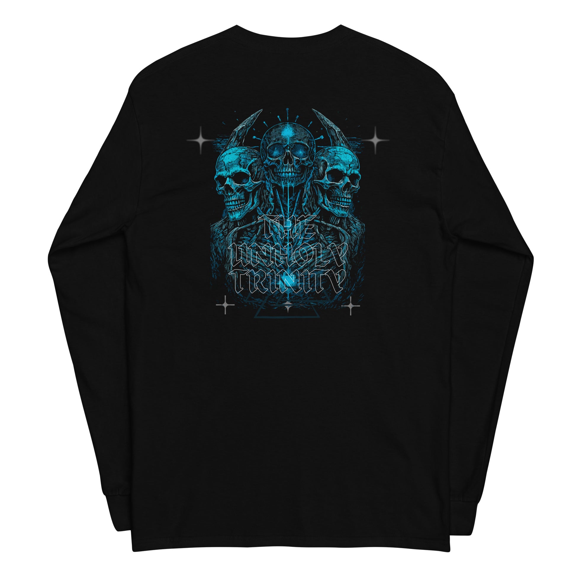 Unholy Trinity Long Sleeve Tee - Emo Elder Society