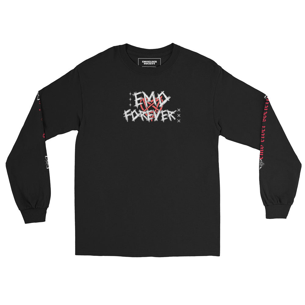 Emo Forever Long Sleeve Tee - Emo Elder Society