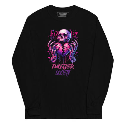 Heartless Unisex Long Sleeve Tee - Emo Elder Society