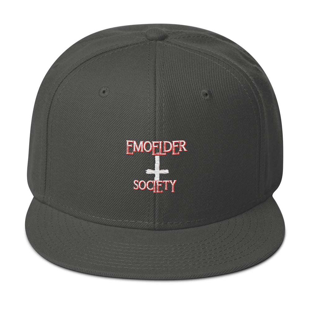 Emo Religion Snapback Cap - Emo Elder Society