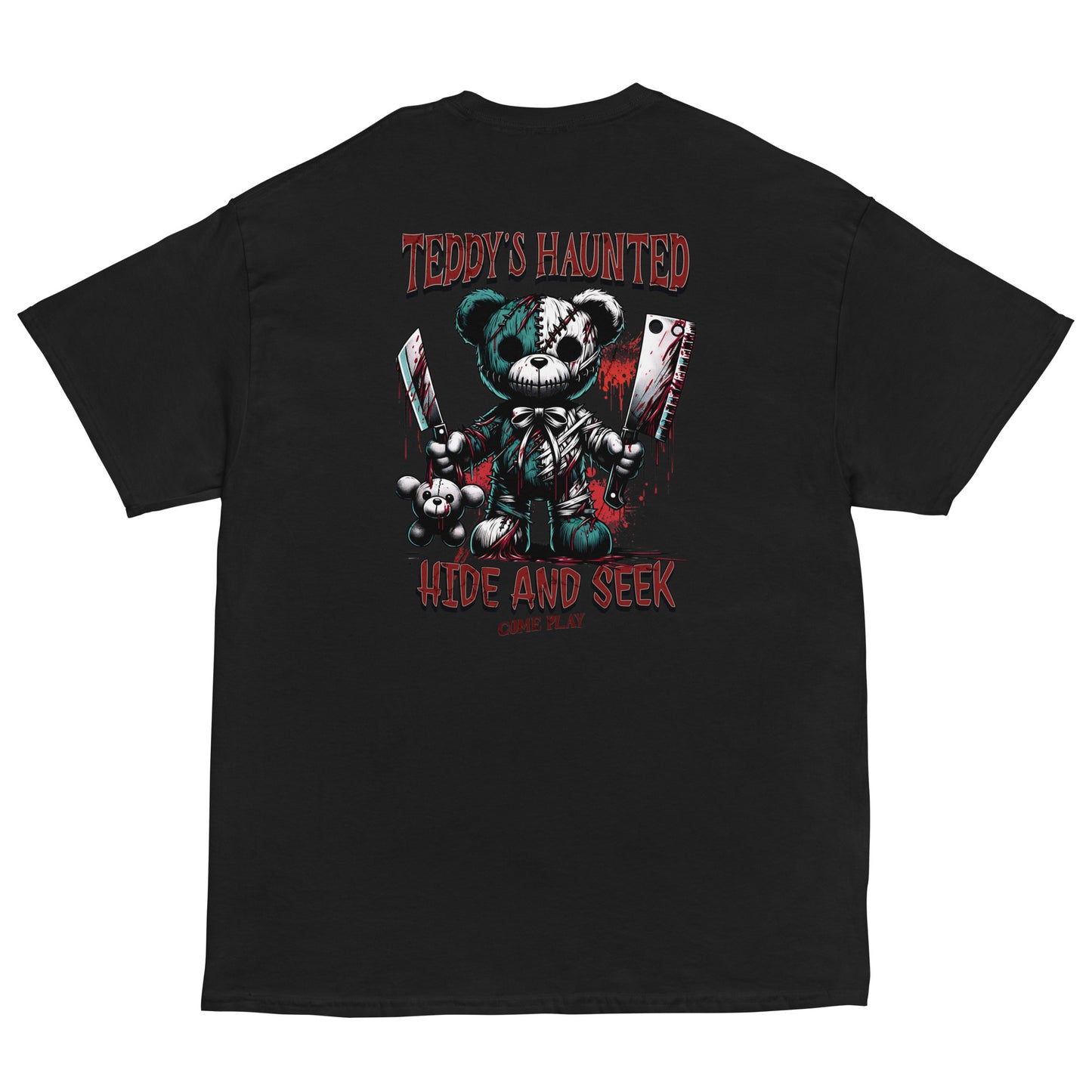 Teddy’s Haunted Halloween Unisex Tee - Emo Elder Society