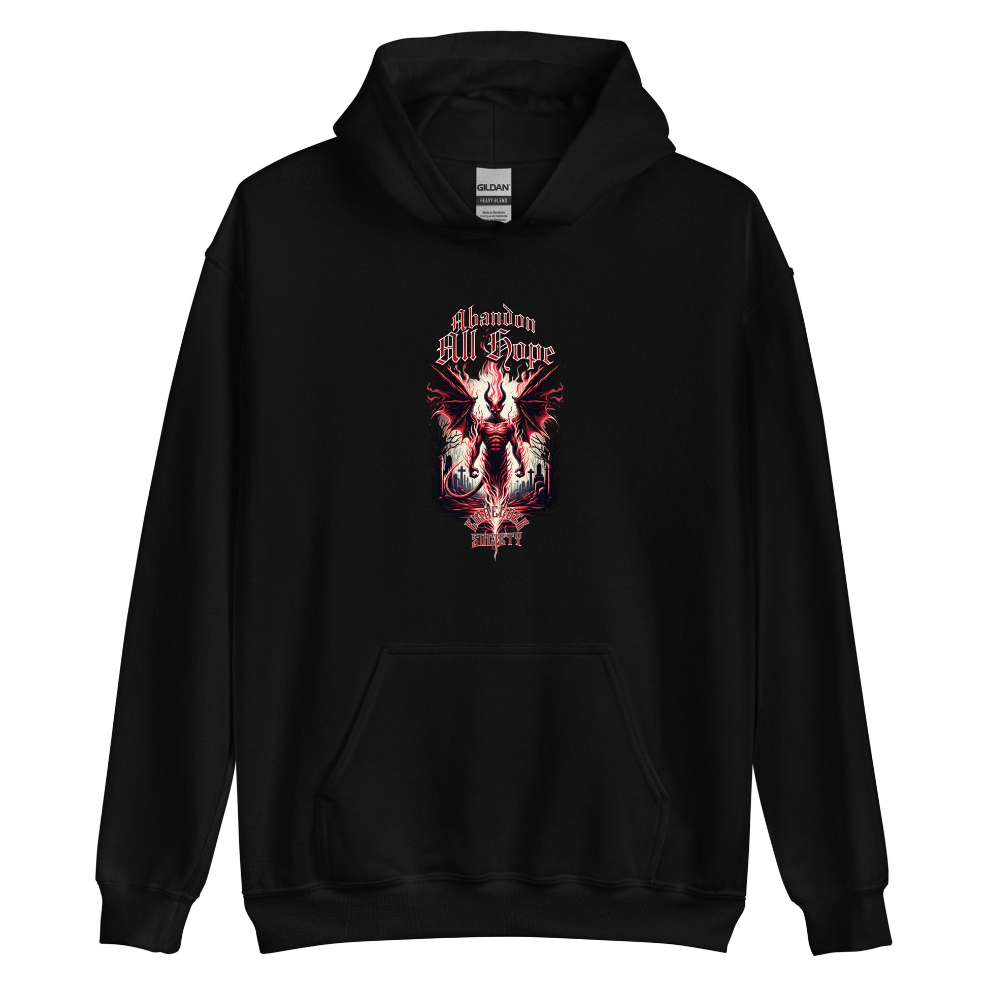 Abandon All Hope Unisex Hoodie - Emo Elder Society