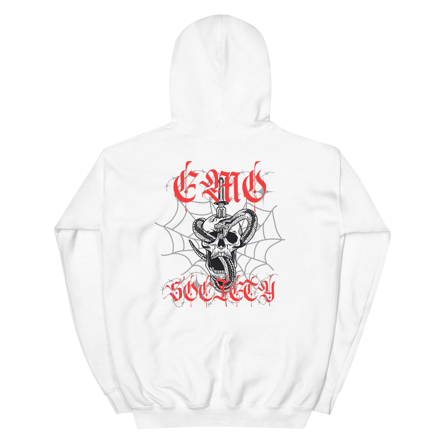 Gothic Death Web Hoodie