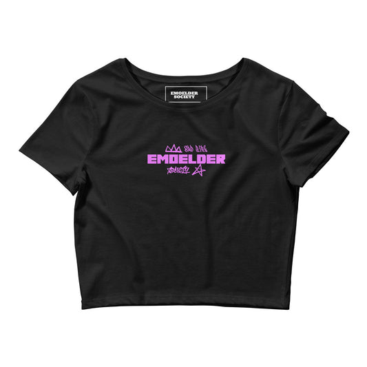 Sad Girl Society Crop Tee - Emo Elder Society