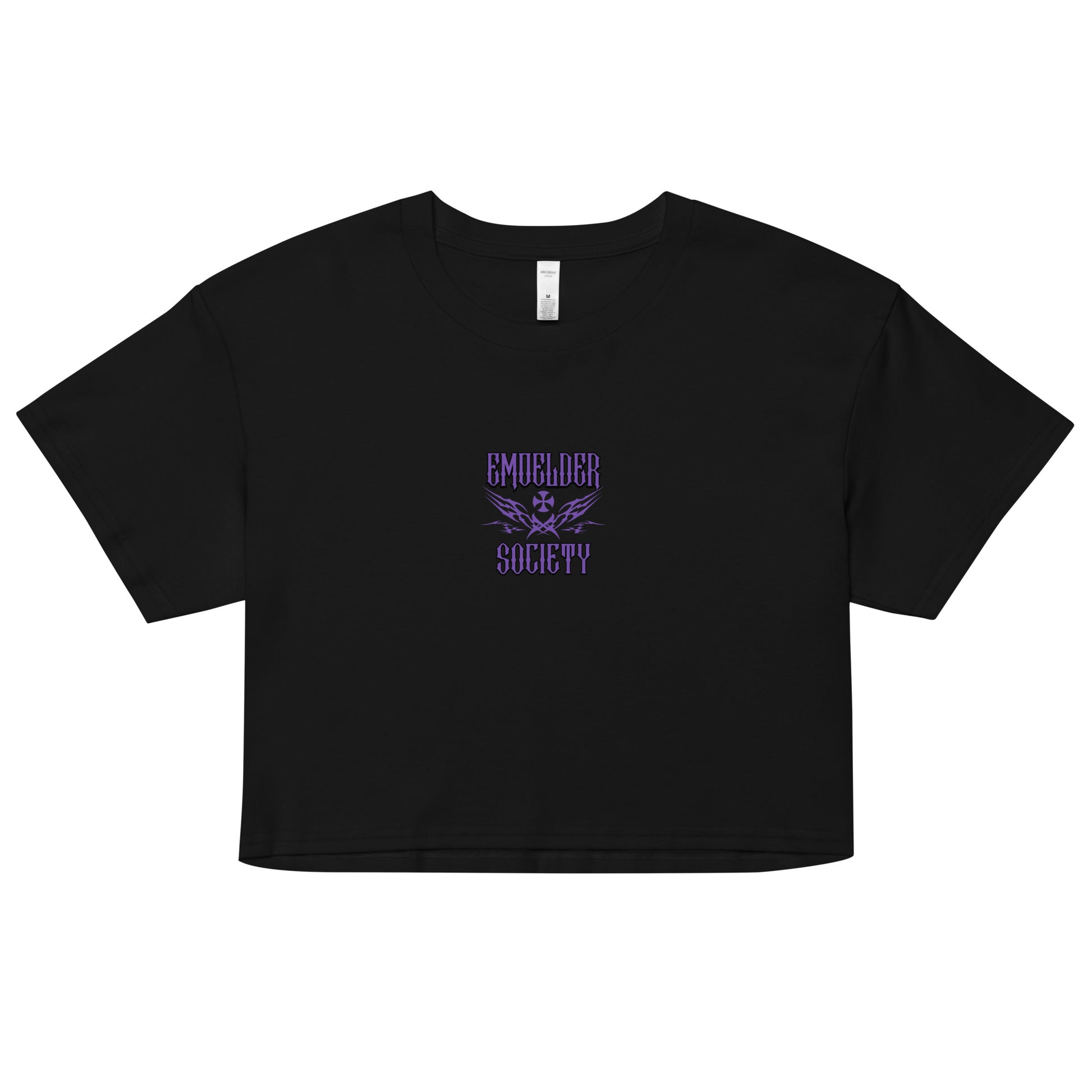 Emo Elder Society - Defiant Haze Cropped Tee