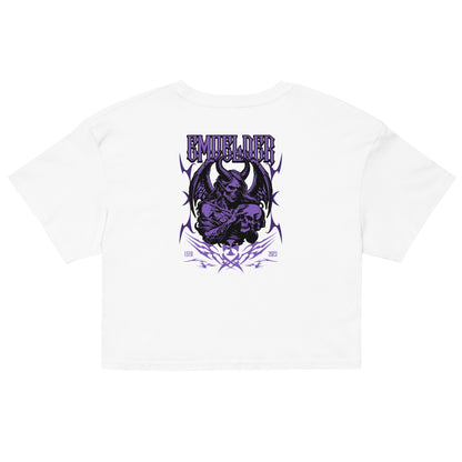 Emo Elder Society - Defiant Haze Cropped Tee