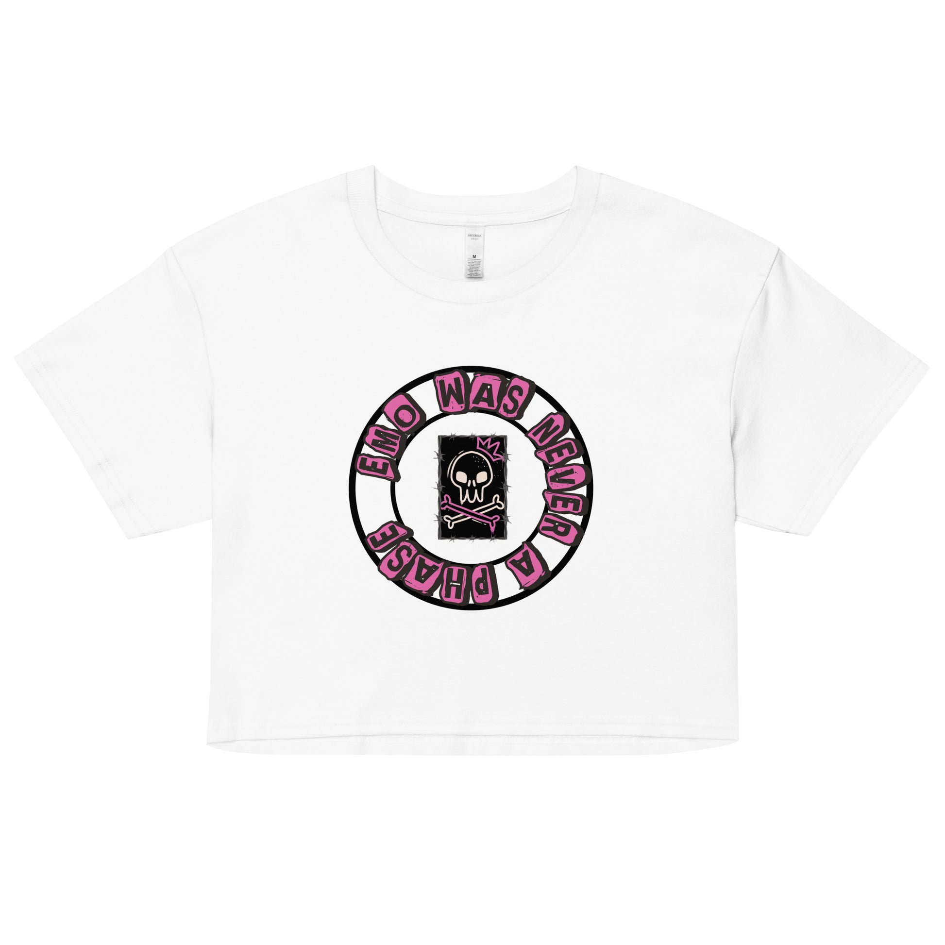 Was Never A Phase Cropped Tee - Emo Elder Society
