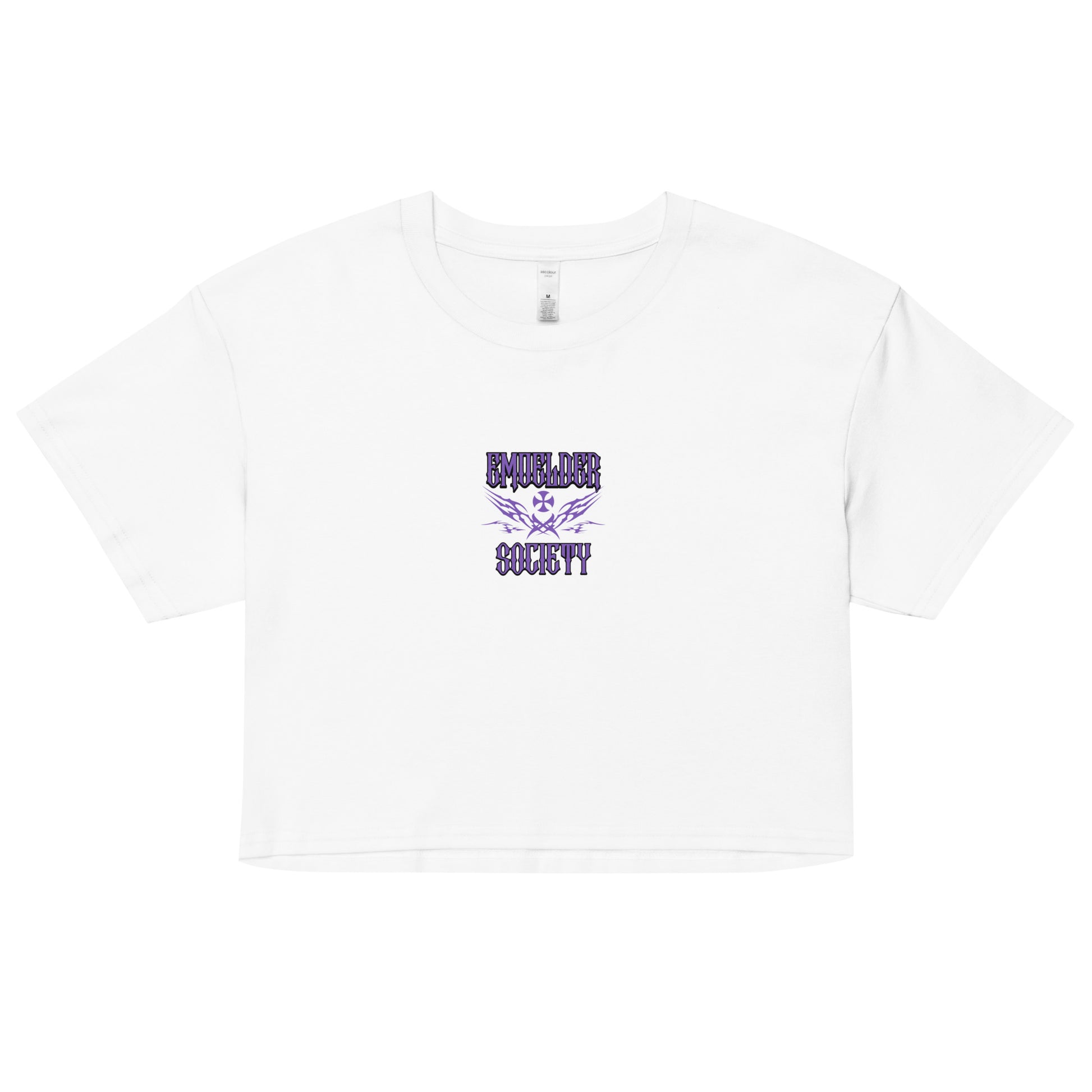 Emo Elder Society - Defiant Haze Cropped Tee