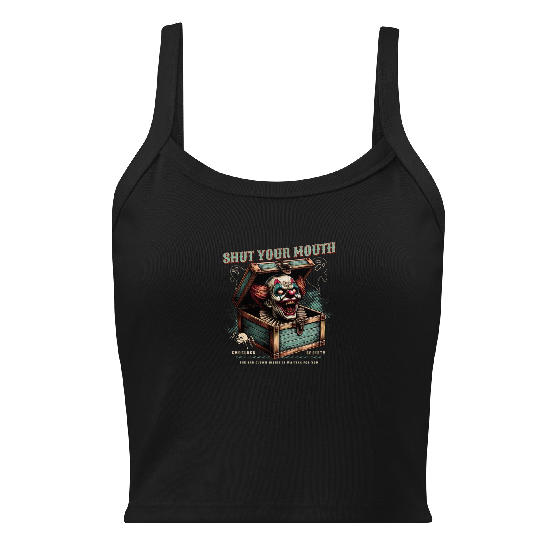 Obnoxious Micro-Rib Tank Top - Emo Elder Society